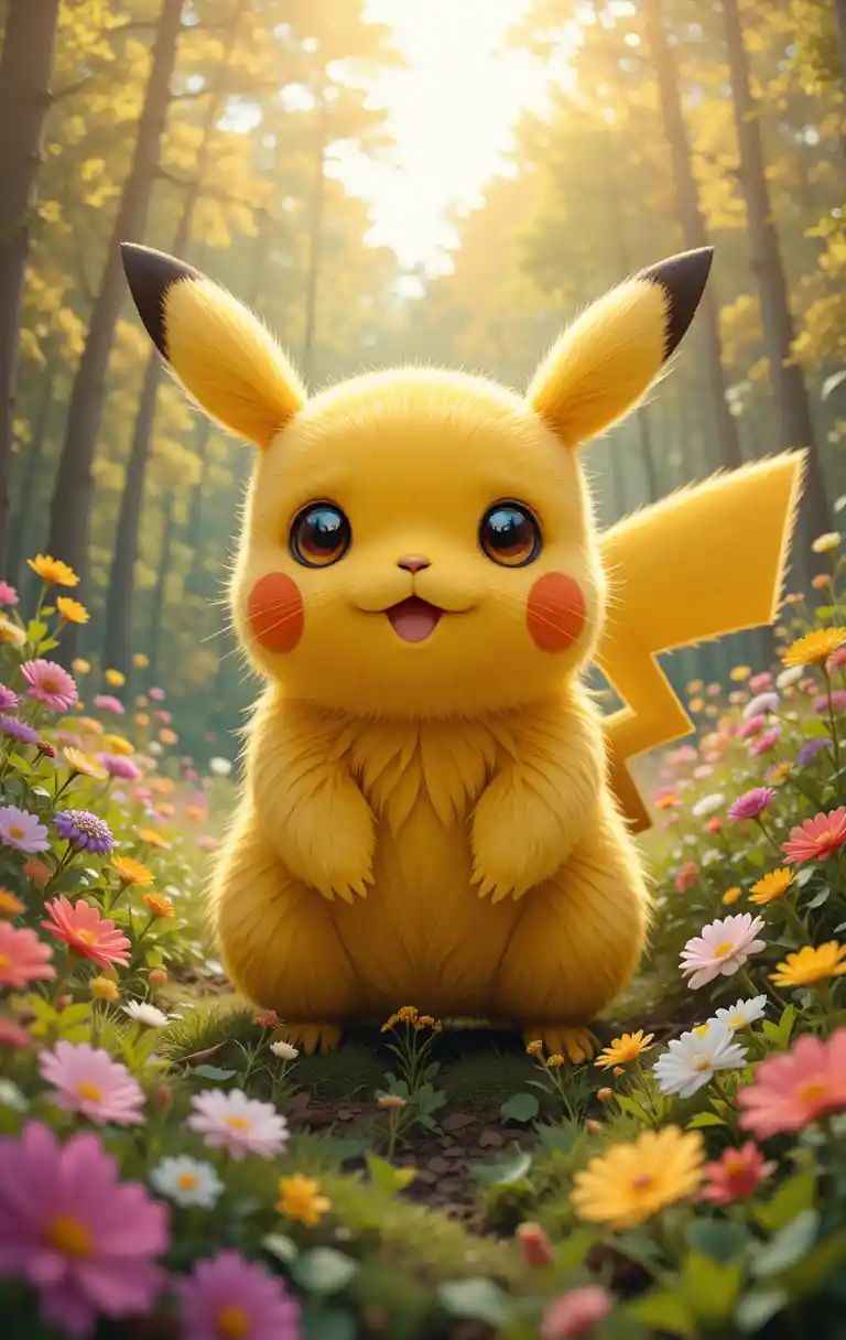Pikachu Cổ Điển Đơn Giản 4