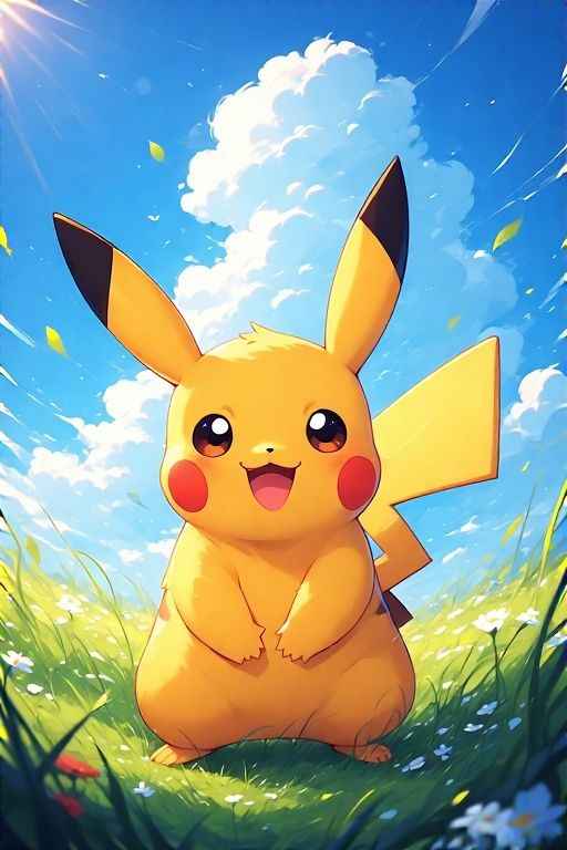Pikachu Cổ Điển Đơn Giản 6
