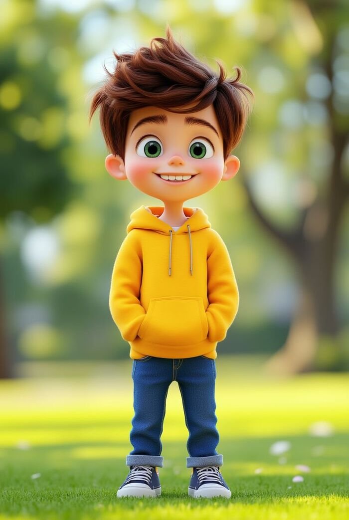 Cute Boy Pic Cartoon 7