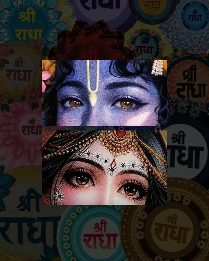 Beautiful radha krishna aesthetic 47