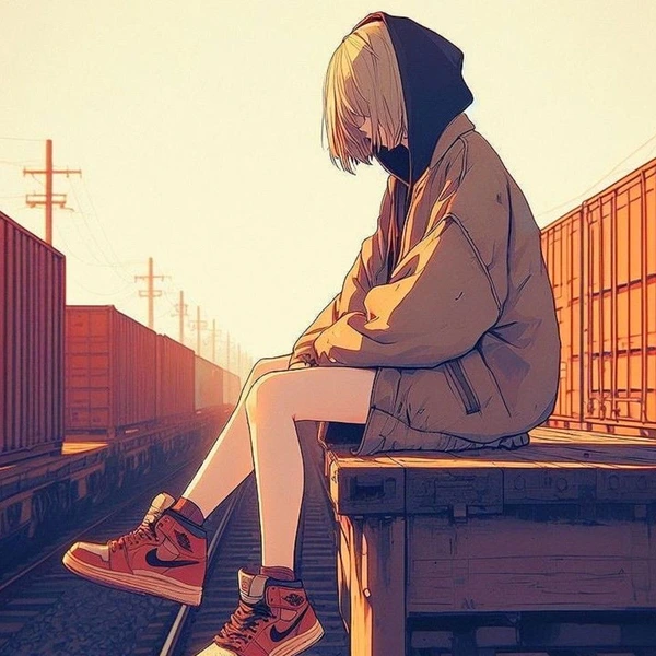 Sad DP Girl Cartoon 49