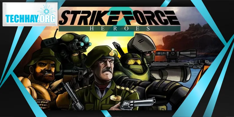 Strike Force Heroes bắn cuộn cảnh nhịp nhanh kịch tính