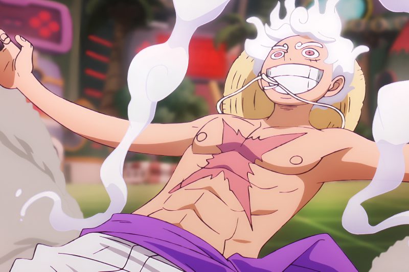 ảnh Luffy Gear 5 2