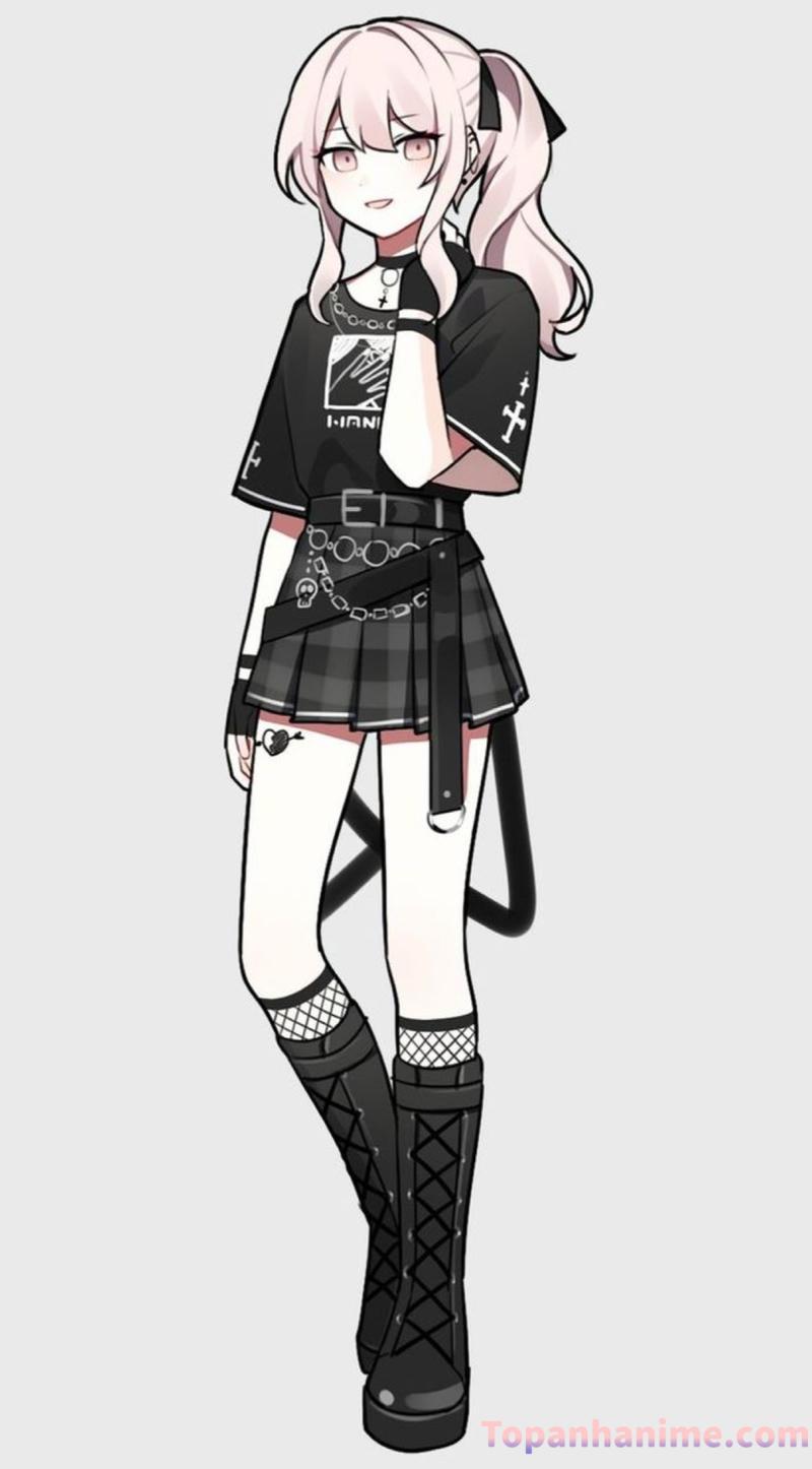 ảnh gái anime mặc váy ngắn 29