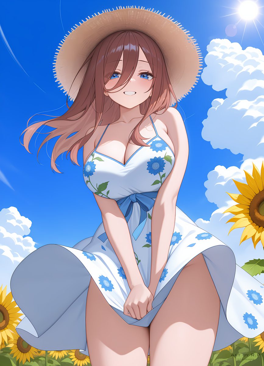 Ảnh tốc váy anime 32