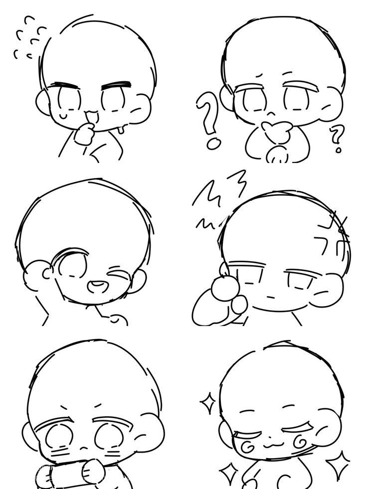 Vẽ Anime Đơn Giản Chibi 2