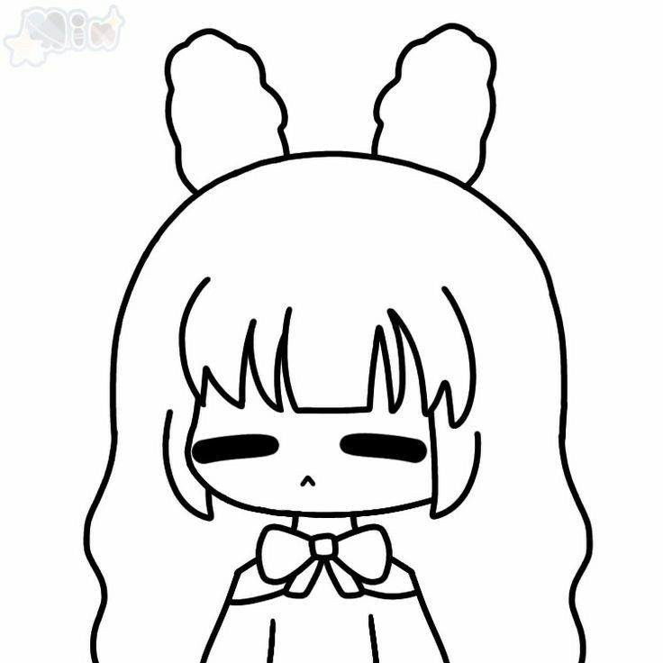 Vẽ anime đơn giản cute 8