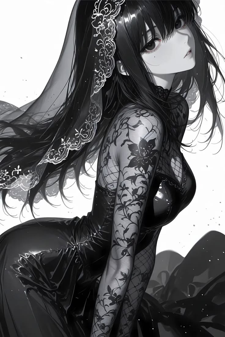 Vẽ anime nữ lạnh lùng 26