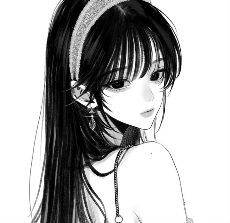 Vẽ anime nữ lạnh lùng 4