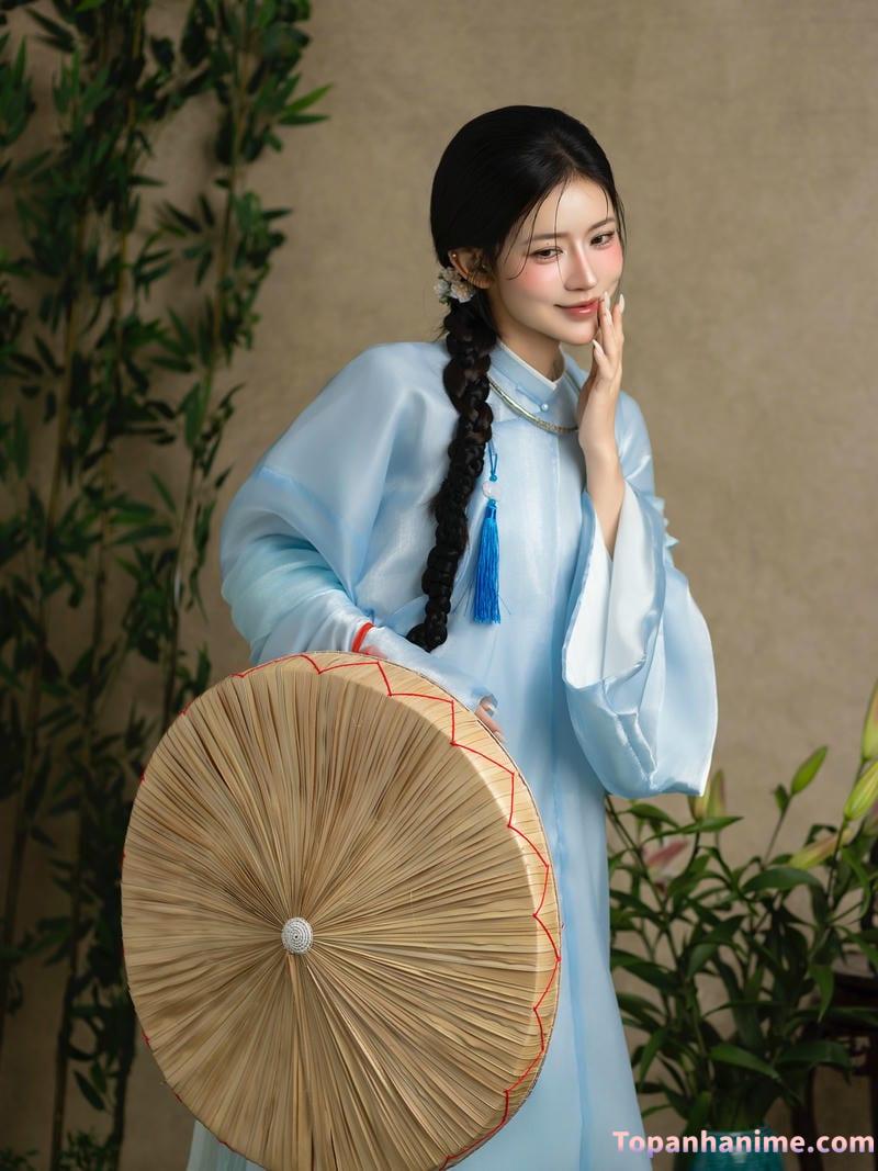 ảnh gái mặc áo dài 70