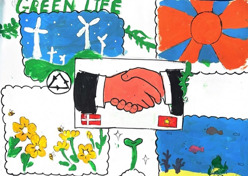 vẽ tranh bảo vệ môi trường 29