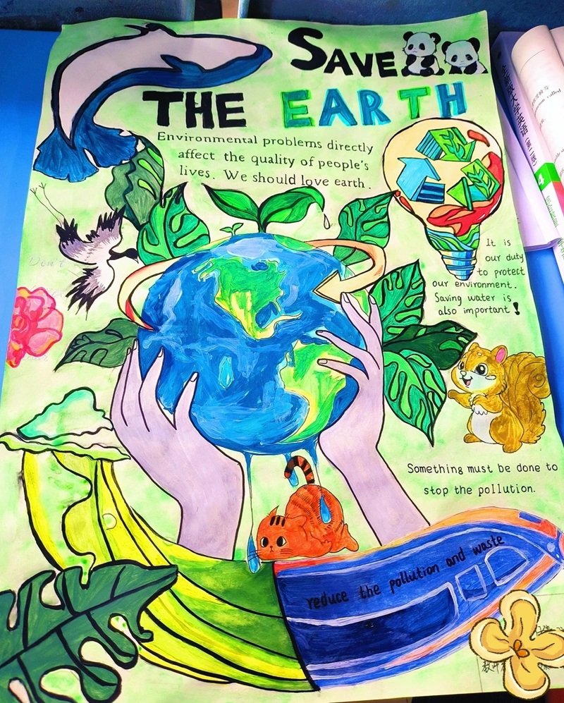 vẽ tranh bảo vệ môi trường 30